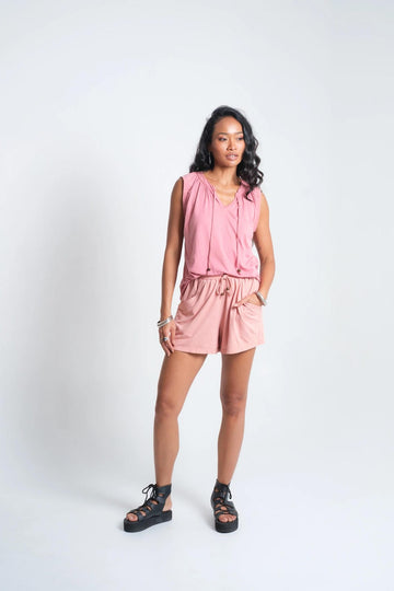 MOKSHA SHORTS rosa