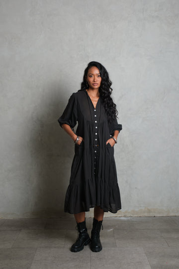 INDALI MAXI DRESS apache