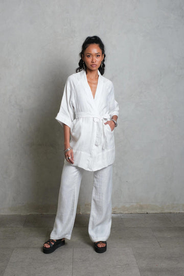 CANANG KIMONO snow white