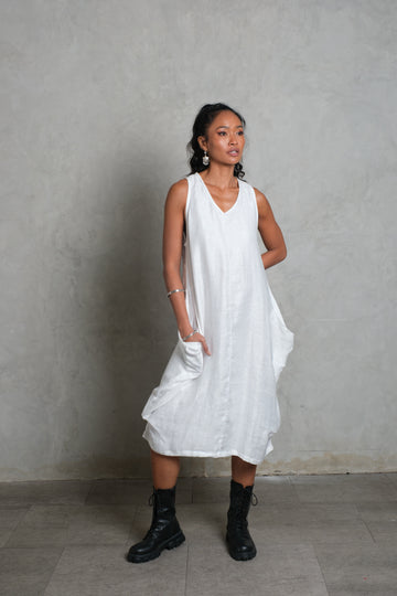 KIRANA DRESS snow white
