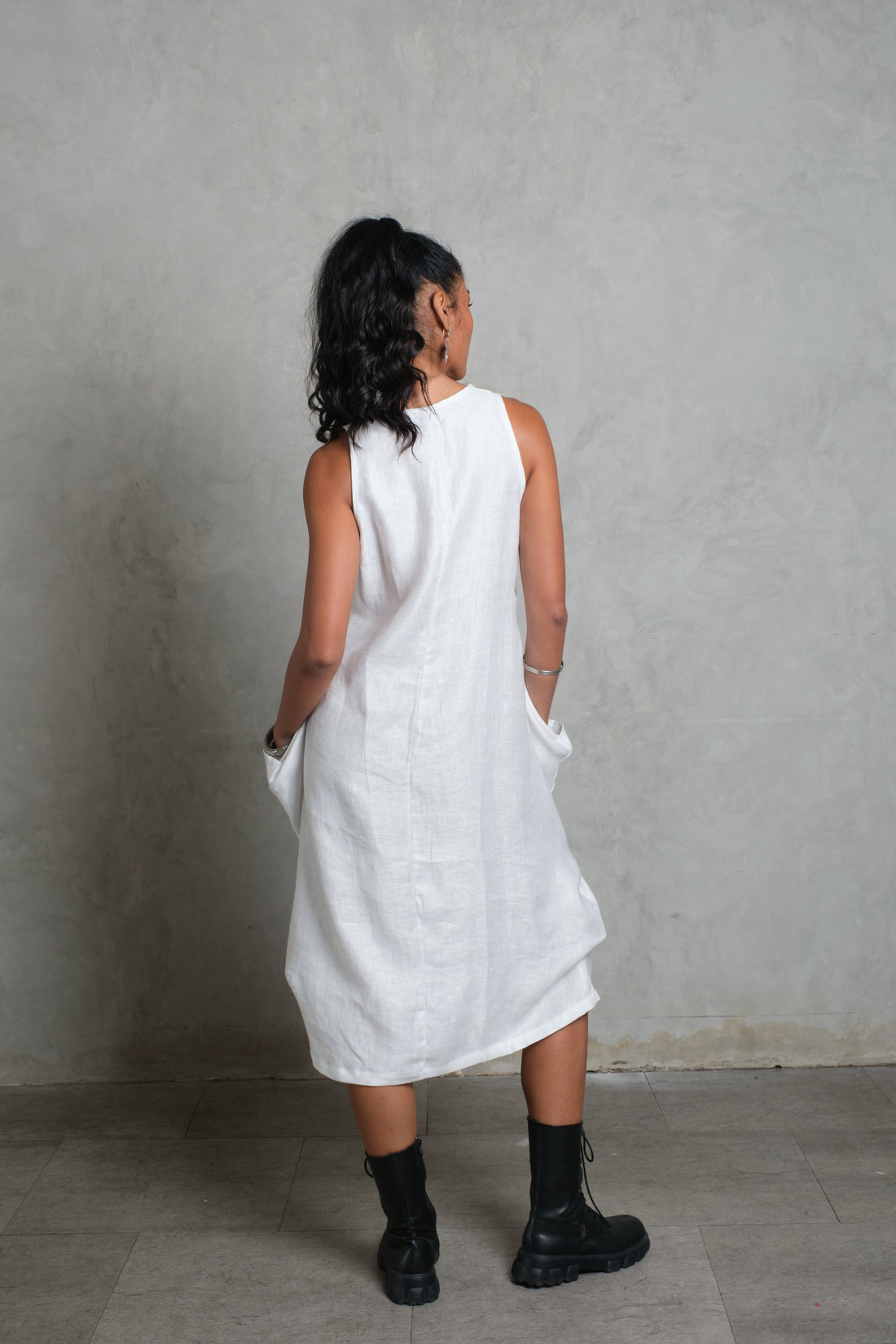 KIRANA DRESS snow white