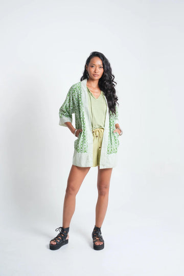 ALCHEMY KIMONO emerald